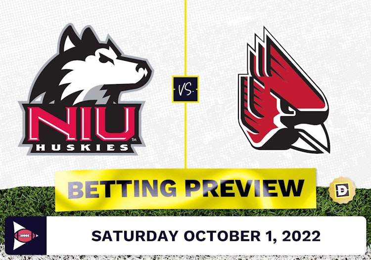 Northern Illinois vs. Ball State CFB Prediction and Odds - Oct 1, 2022