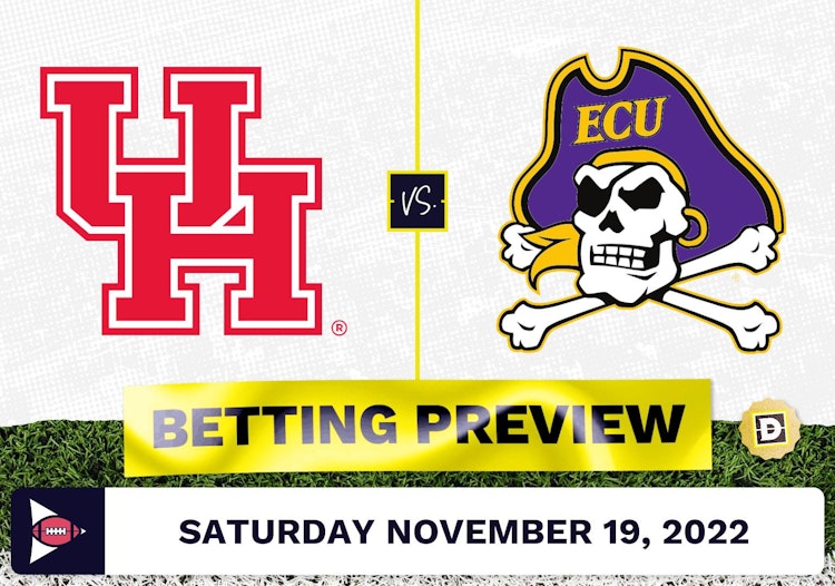 Houston vs. East Carolina CFB Prediction and Odds - Nov 19, 2022