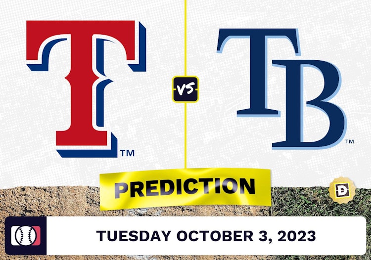 Rangers vs. Rays Game 1 Prediction for MLB Tuesday [10/3/2023]