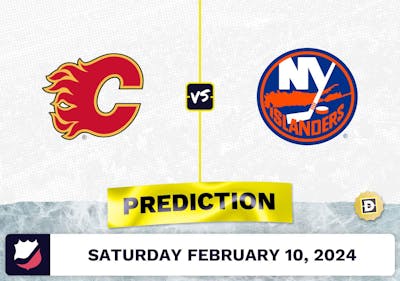 Calgary Flames vs. NY Islanders Prediction, Odds, NHL Picks [2/10/2024]