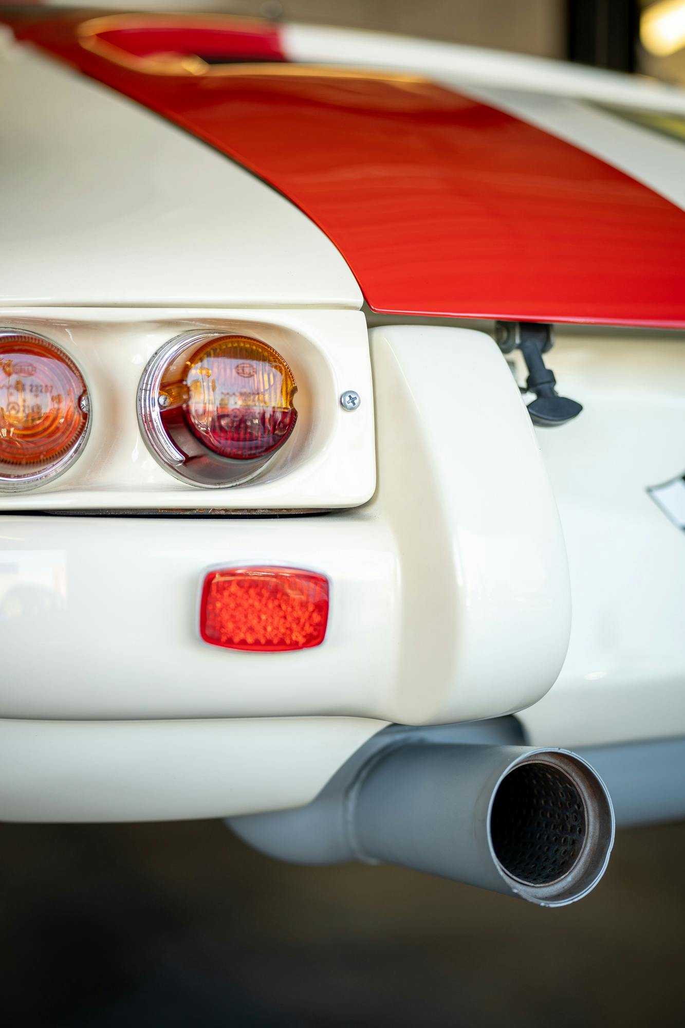 Exhaust on one of the few original 911Rs