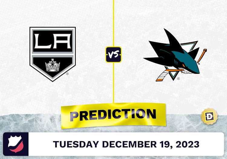 Los Angeles Kings vs. San Jose Sharks Prediction, Odds, NHL Picks  [12/19/2023]