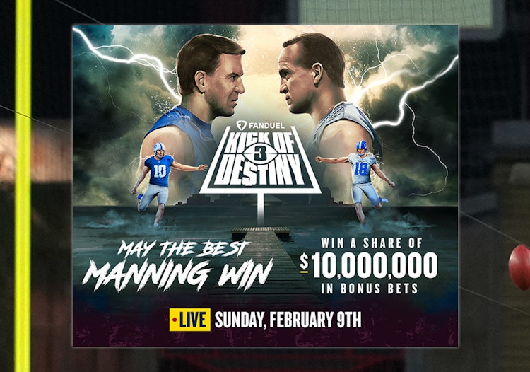 FanDuel Kick of Destiny 3 – Peyton vs. Eli Manning.
