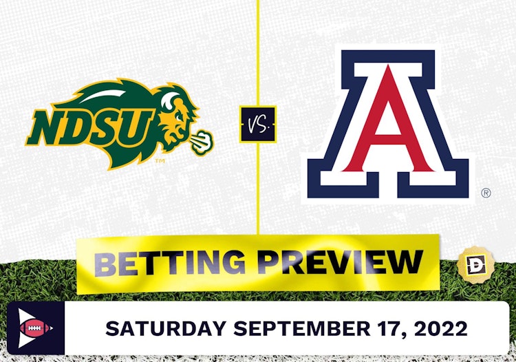 North Dakota State vs. Arizona CFB Prediction and Odds - Sep 17, 2022