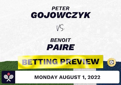 Peter Gojowczyk vs. Benoit Paire Predictions - Aug 1, 2022
