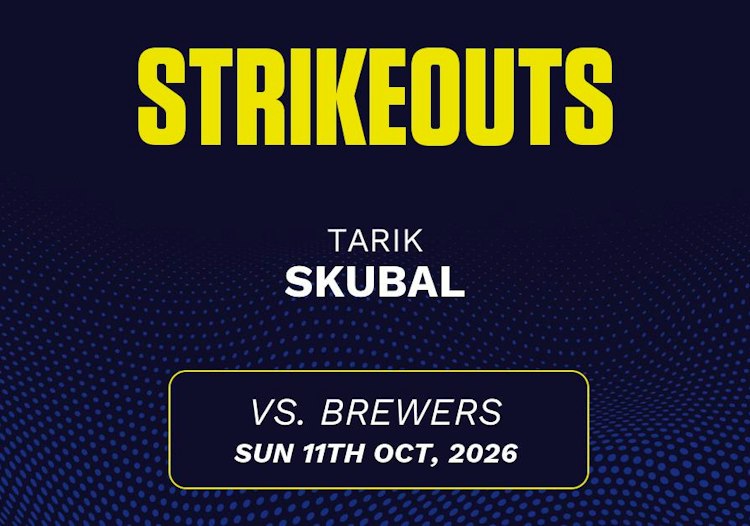 Tarik Skubal projected stats for Sunday, October 11, 2026.