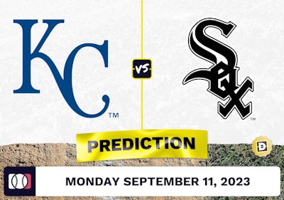 Royals vs. White Sox Prediction for MLB Monday [9/11/2023]