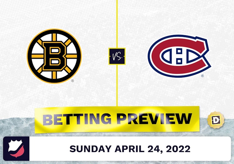 Bruins vs. Canadiens Prediction and Odds - Apr 24, 2022