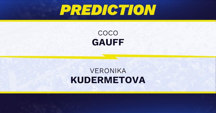 Coco Gauff vs Veronika Kudermetova Tennis Prediction.