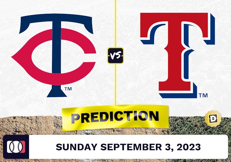 Twins vs. Rangers Prediction for MLB Sunday [9/3/2023]