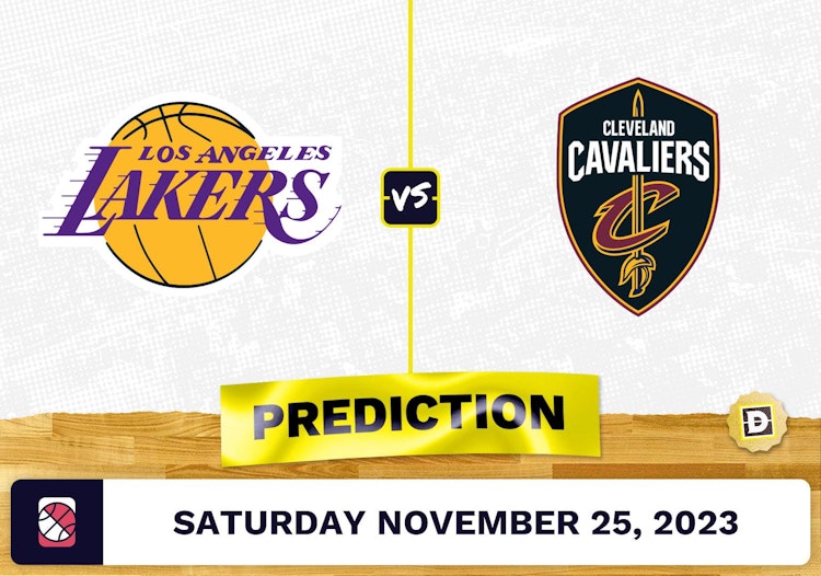 Lakers vs. Cavaliers Prediction and Odds - November 25, 2023