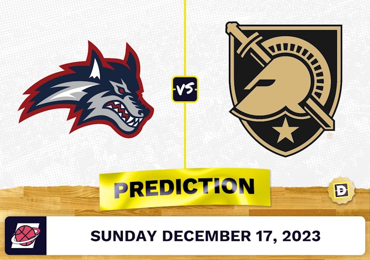 Stony Brook vs. Army Prediction, Odds, Picks for College Basketball Sunday [12/17/2023]