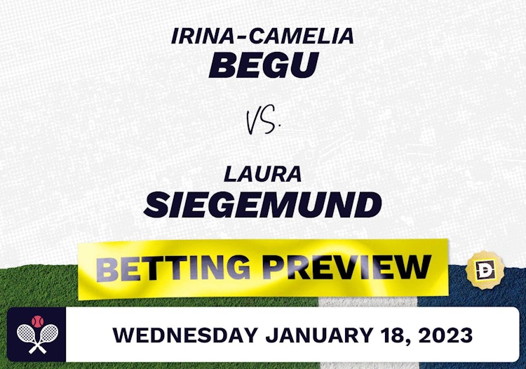 Irina-Camelia Begu vs. Laura Siegemund Predictions - Jan 18, 2023