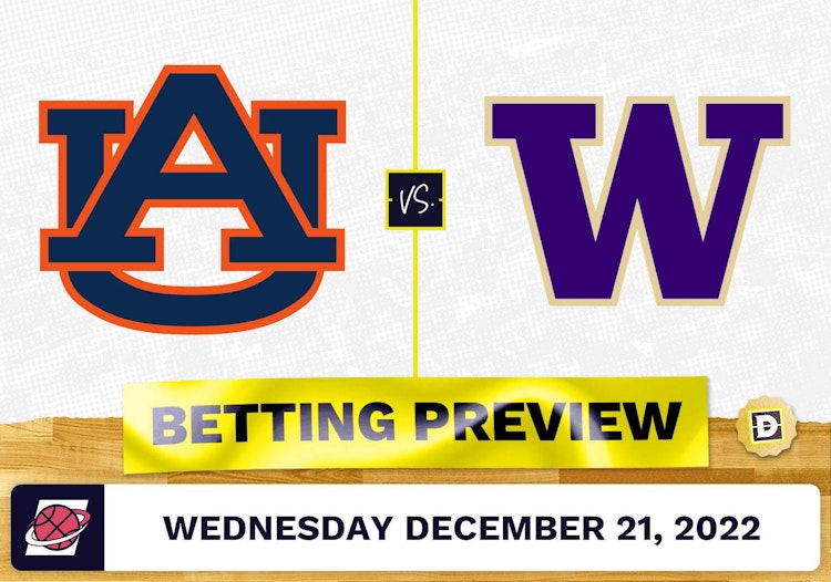 Auburn vs. Washington CBB Prediction and Odds - Dec 21, 2022