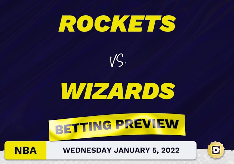 Rockets vs. Wizards Predictions and Odds - Jan 5, 2022