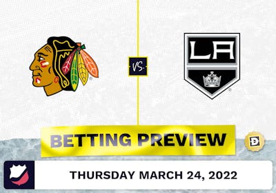 Blackhawks vs. Kings Predictions and Odds - Mar 24, 2022