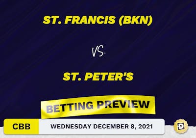 St. Francis (BKN) vs. St. Peter's CBB Predictions and Odds - Dec 8, 2021