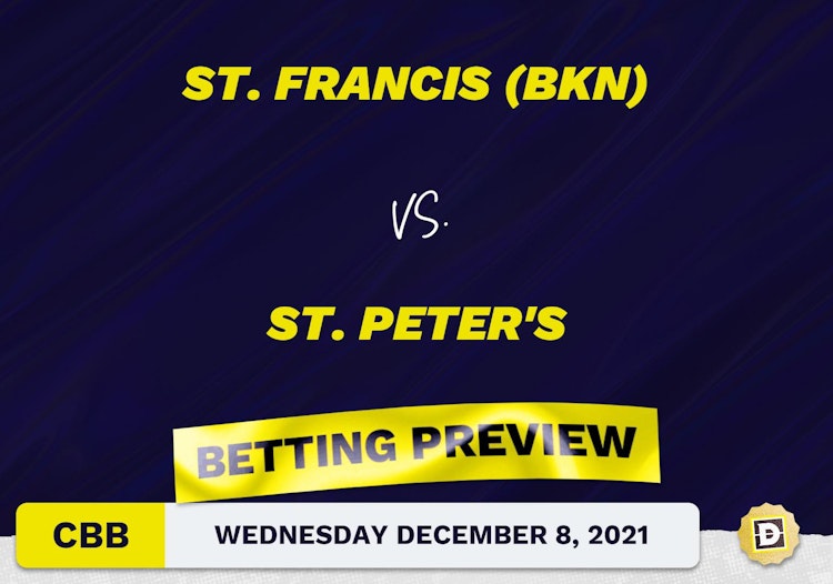 St. Francis (BKN) vs. St. Peter's CBB Predictions and Odds - Dec 8, 2021