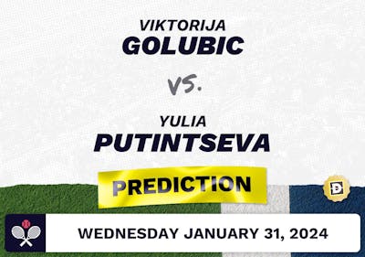 Viktorija Golubic vs. Yulia Putintseva Prediction, Odds, Picks for WTA Hua Hin 2024
