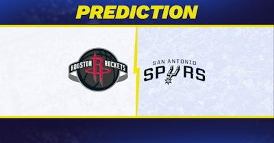 Rockets vs. Spurs Prediction: Houston Predicted to Win Monday's NBA Game [10/28/2024]