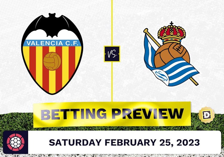 Valencia vs. Real Sociedad Prediction and Odds - Feb 25, 2023