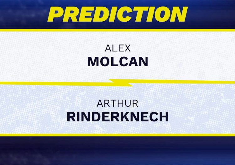 Alex Molcan takes on Arthur Rinderknech in ATP Beijing action.
