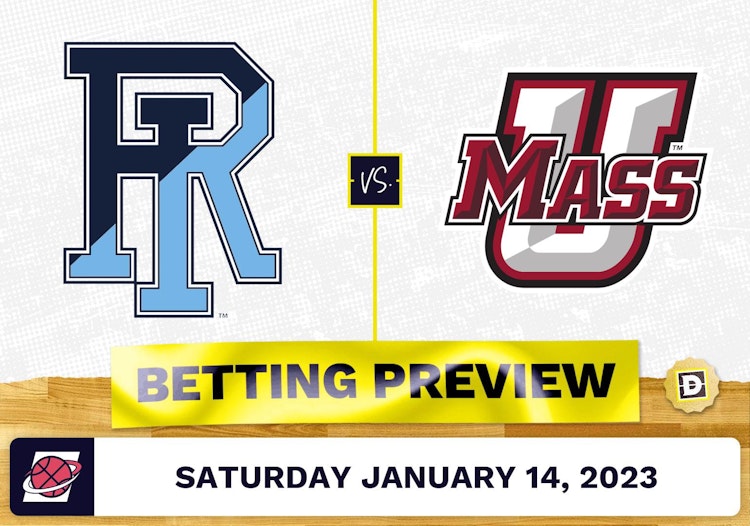 Rhode Island vs. Massachusetts CBB Prediction and Odds - Jan 14, 2023