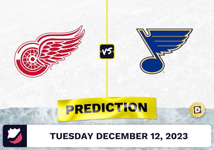 Detroit Red Wings vs. St. Louis Blues: Prediction, Odds, Picks for NHL Tuesday [12/12/2023]