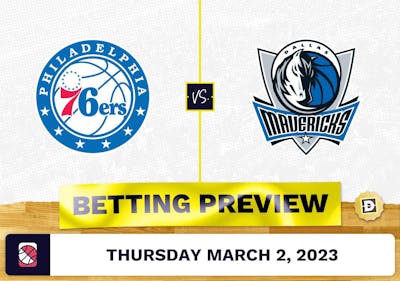 76ers vs. Mavericks Prediction and Odds - Mar 2, 2023