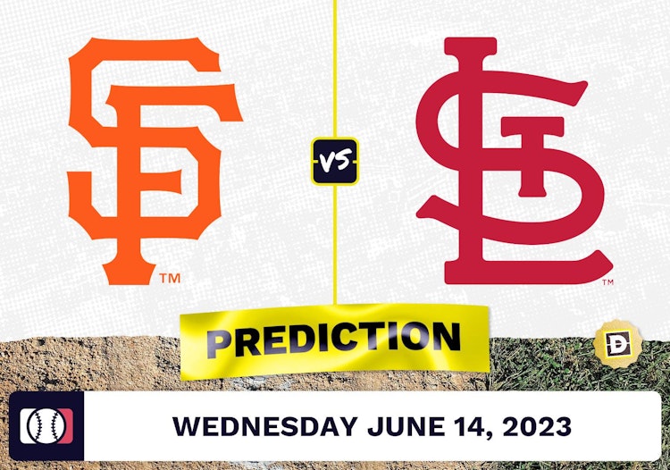 Giants vs. Cardinals Prediction for MLB Wednesday [6/14/2023]