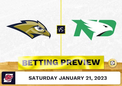 Oral Roberts vs. North Dakota CBB Prediction and Odds - Jan 21, 2023