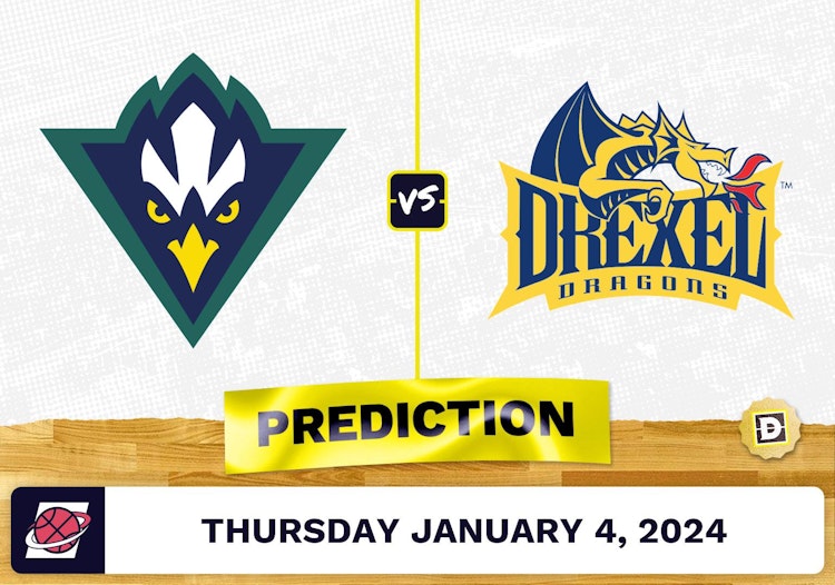 North Carolina-Wilmington vs. Drexel Prediction, Odds, College Basketball Picks  [1/4/2024]