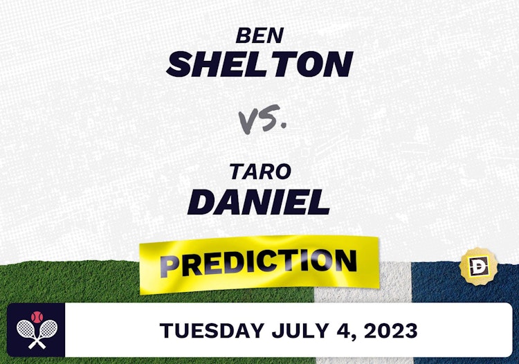 Ben Shelton vs. Taro Daniel Prediction - Wimbledon 2023