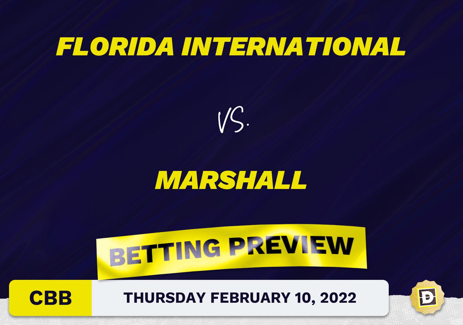 Florida International vs. Marshall CBB Predictions and Odds - Feb 10, 2022