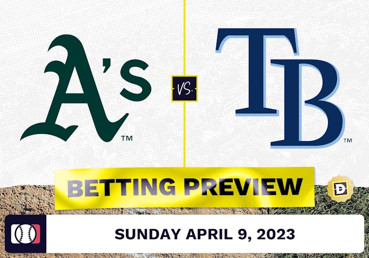Athletics vs. Rays Prediction and Odds - Apr 9, 2023
