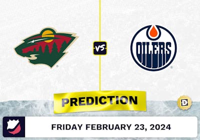 Minnesota Wild vs. Edmonton Oilers Prediction, Odds, NHL Picks [2/23/2024]