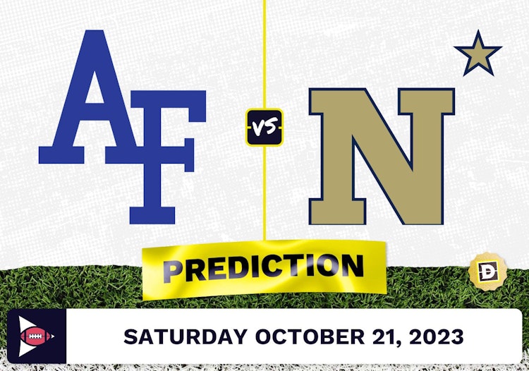Air Force vs. Navy CFB Prediction and Odds - October 21, 2023
