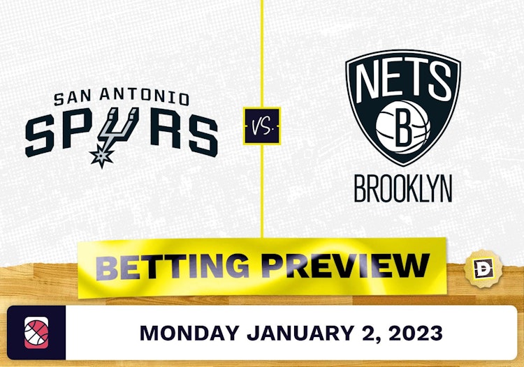 Spurs vs. Nets Prediction and Odds - Jan 2, 2023