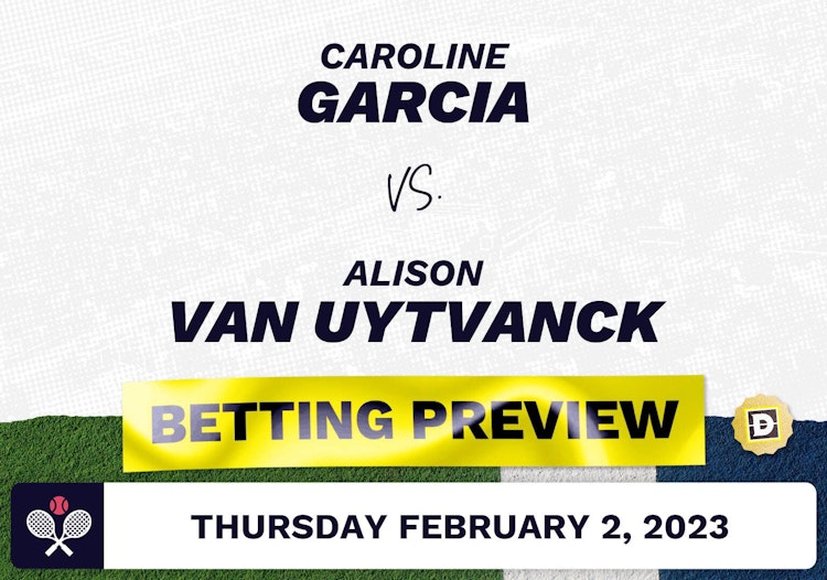 Caroline Garcia vs. Alison van Uytvanck Predictions - Feb 2, 2023