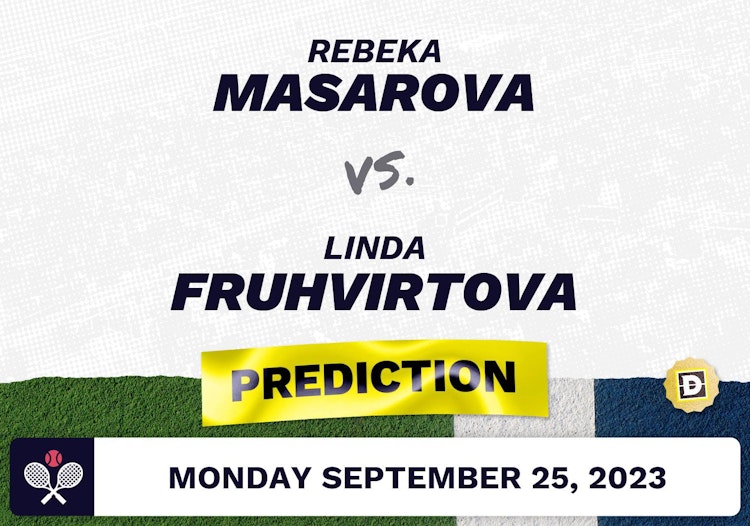 Rebeka Masarova vs. Linda Fruhvirtova Prediction - WTA Ningbo 2023