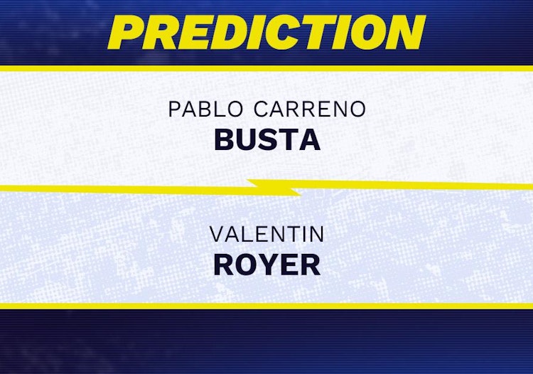 Pablo Carreno Busta vs Valentin Royer Tennis Prediction.