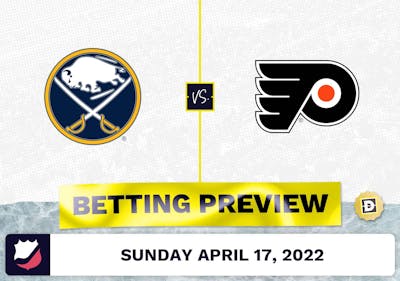 Sabres vs. Flyers Prediction and Odds - Apr 17, 2022
