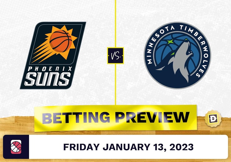 Suns vs. Timberwolves Prediction and Odds - Jan 13, 2023