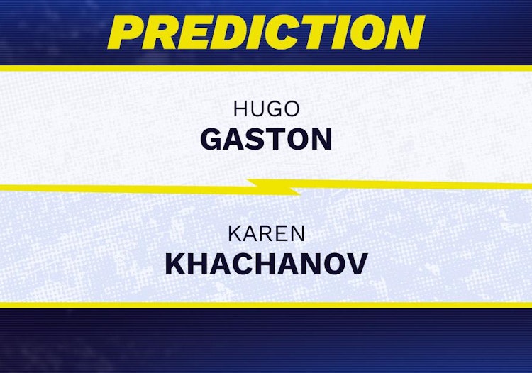 Hugo Gaston vs Karen Khachanov Tennis Prediction.