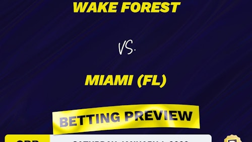 Wake Forest vs. Miami (FL) CBB Predictions and Odds - Jan 1, 2022