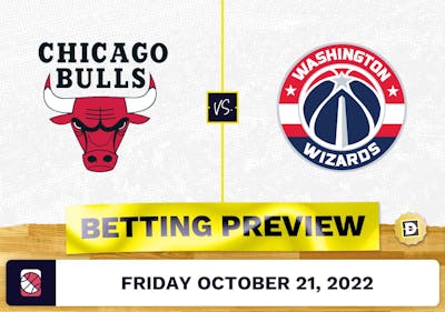 Bulls vs. Wizards Prediction and Odds - Oct 21, 2022