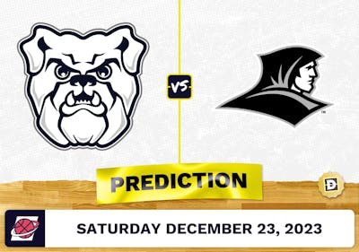 Butler vs. Providence Prediction, Odds, College Basketball Picks  [12/23/2023]