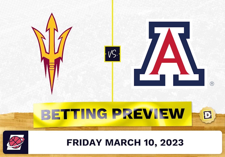 Arizona State vs. Arizona CBB Prediction and Odds - Mar 10, 2023