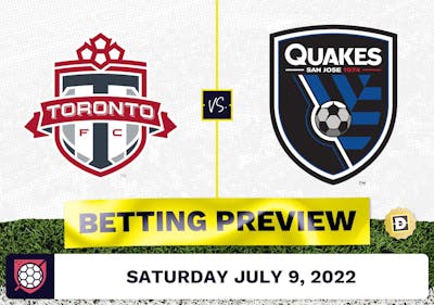 Toronto FC vs. San Jose Earthquakes Prediction - Jul 9, 2022