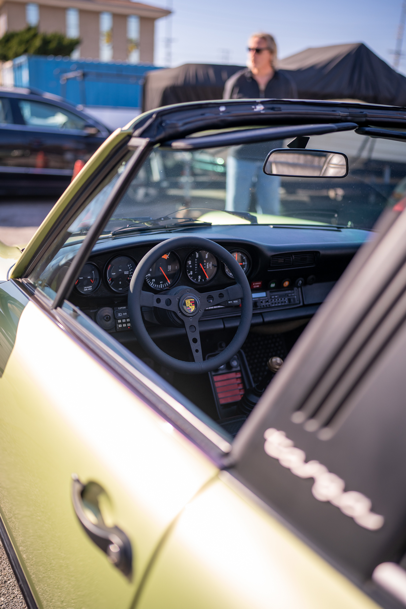 Interior of 911SC Targa